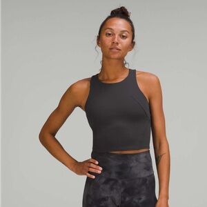 NWT Lululemon Invigorate Train Tank Graphite Grey